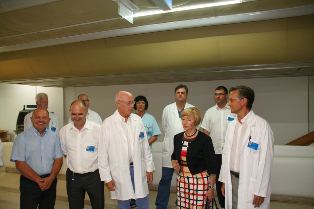 Ministro salute visita