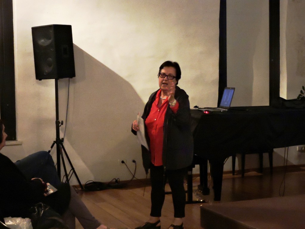 La presentazione di Dolores Bressan