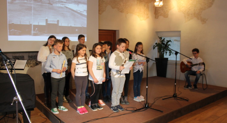 I bambini della Dante nel loro numero