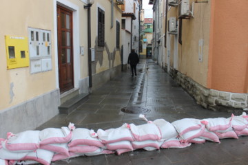 Meteo: Acqua alta a Isola, non abbassare la guardia 2 IMG 3415