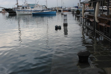 Meteo: Acqua alta a Isola, non abbassare la guardia 4 IMG 3418
