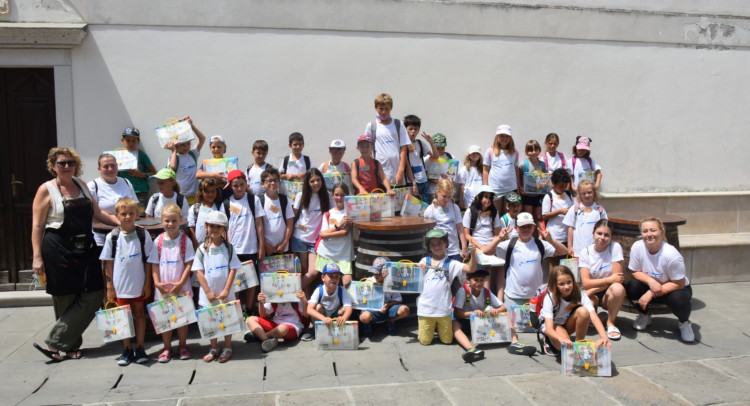 Estate acquatica Foto di gruppo