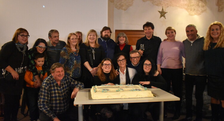 Foto di gruppo mentori e membri organi Selene Mujanovic Felice Ziza