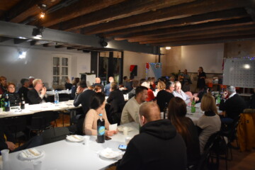 Serata conviviale Sala Nobile gremita