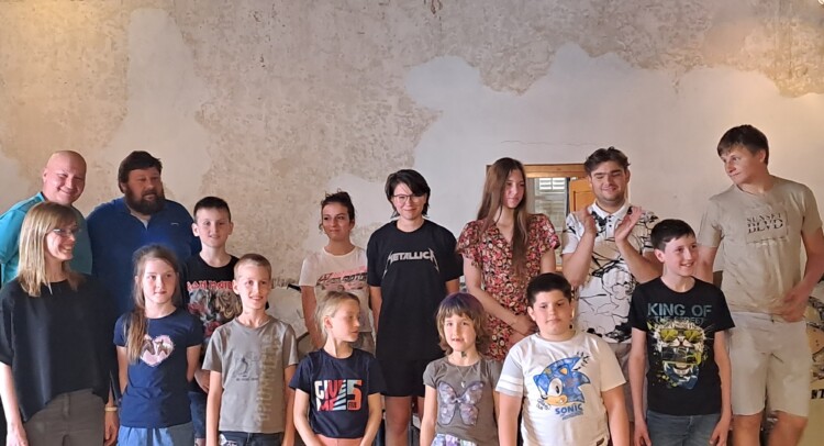 Giovani musicisti con i loro mentori